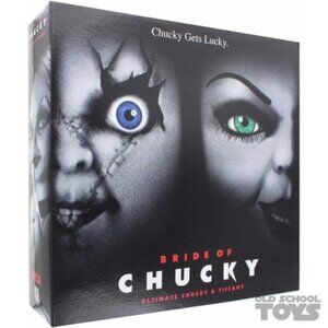 NECA Bride Of Chucky Toony Terrors Chucky & Tiffany Figure Set